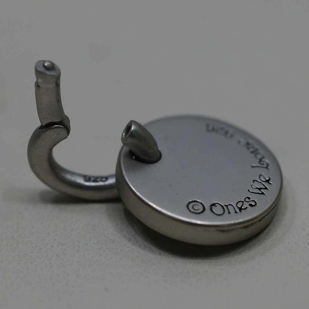 Sterling Silver (.925) O.W.L. Initial Pendant - Picture 5 of 5